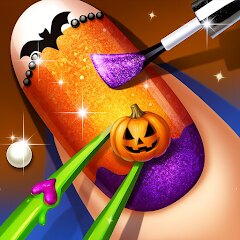 Halloween Nail Art Salon