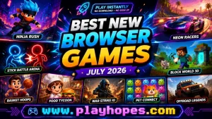 Best New Browser Games July 2026 | PlayHopes Picks