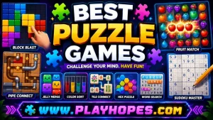 Best Puzzle Games on PlayHopes to Play Online Free