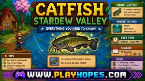 Catfish Stardew Valley: Catch It Faster With This Guide